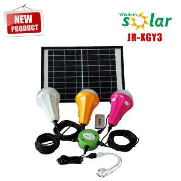 2015 neue Produkte 12w Solarmodul led solar Heimtrikot solar home Licht